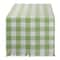 DII® 72" Heavyweight Check Fringed Table Runner